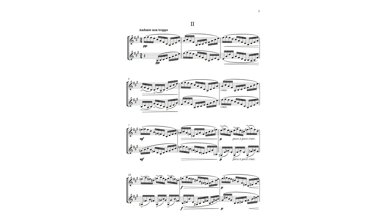 Arda Büyükgüral: Duos for Two Violins