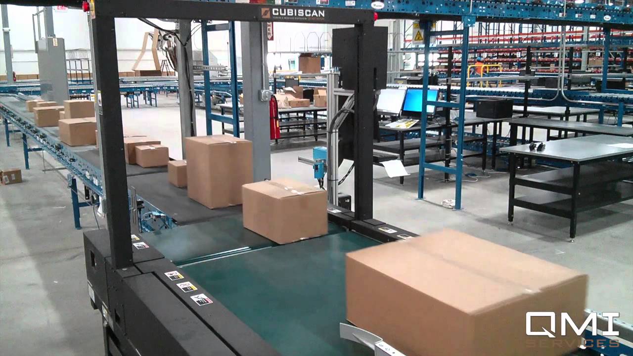 Cubiscan 200-TS with High-speed Print & Apply–Scan, Weigh, Cube, Label, Verify, Sort