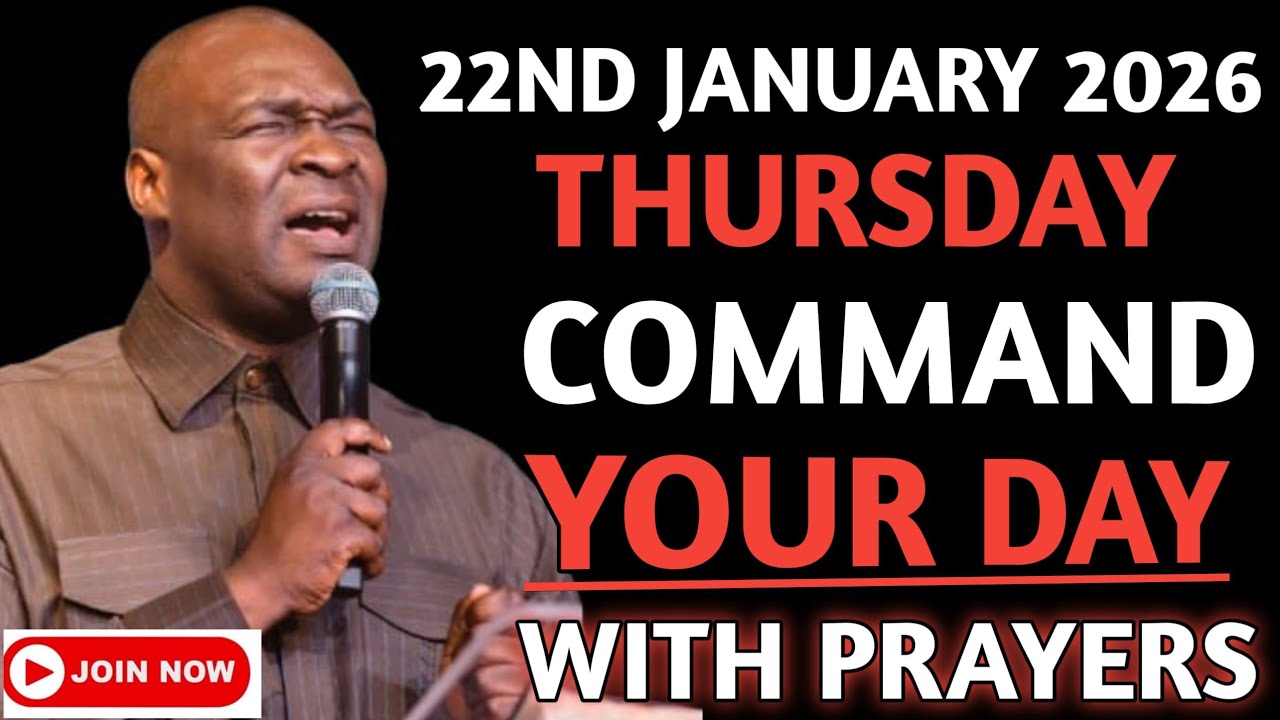 [THURSDAY 22ND , JANUARY] EARLY MORNING POWERFUL PROPHETIC MORNING PRAYERS | Apostle Joshua Selman