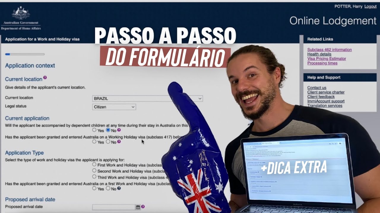 Como aplicar para o Work and Holiday da Austrália 2025