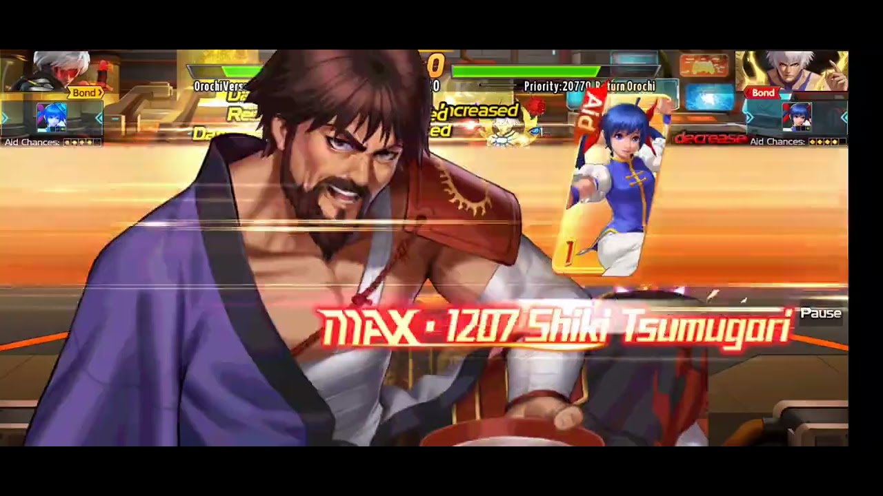Kof98 capitão antigo vs capitão atual Orochi 
