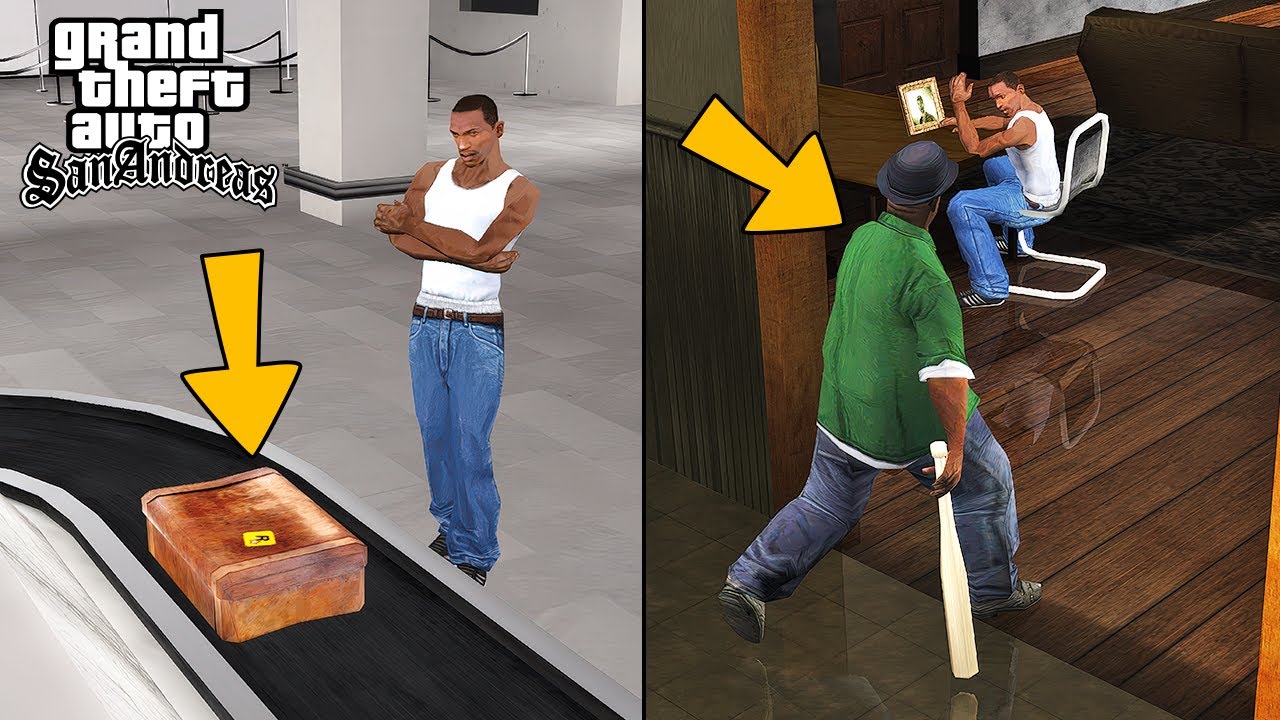 GTA SAN ANDREAS KAMERA ARKASI ! Hİ&Ccedil; G&Ouml;RMEDİĞİNİZ SAHNELER