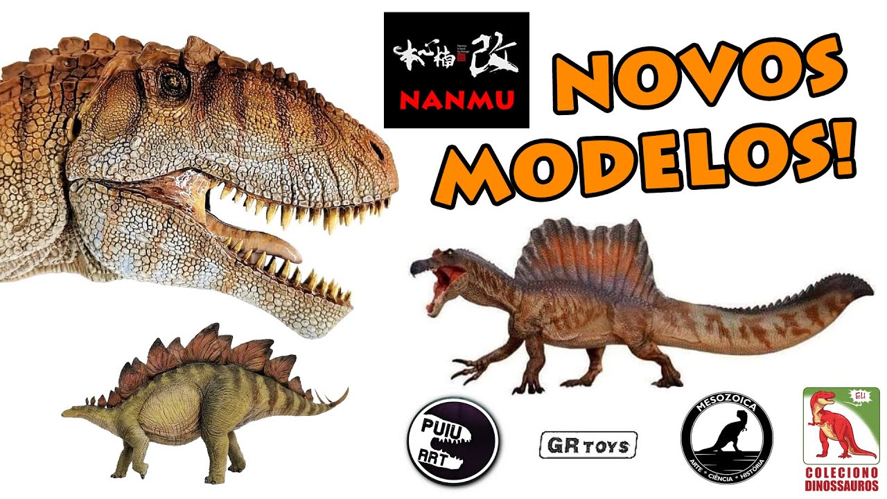 9 Novos Colecionáveis de Dinossauros para você turbinar sua coleção