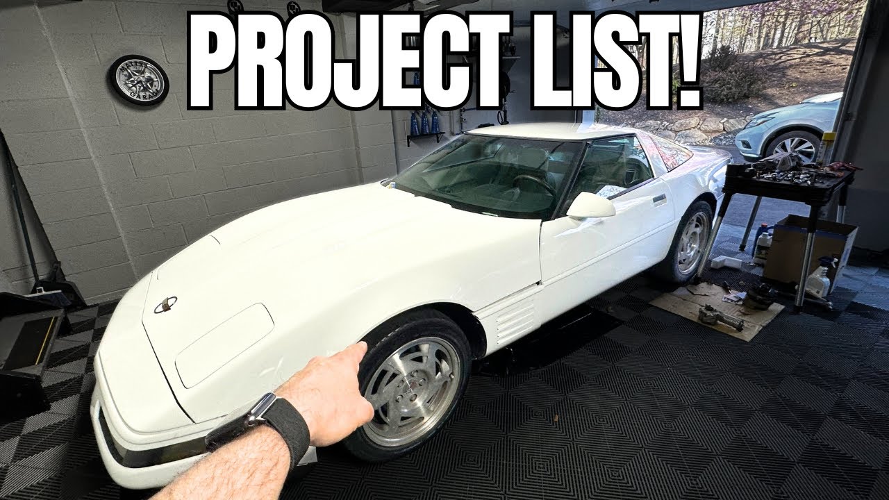 CHEAPEST CORVETTE C4 LIST OF IMPROVEMENTS! This thing needs a lot of stuff!