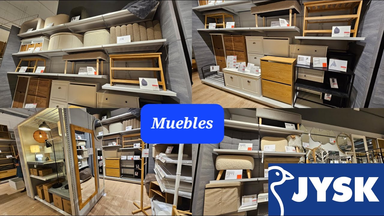 Jysk NOVEDADES Muebles Zapateros Bancos Espejos Mueble Auxiliar Mueble Multiusos Mueble para Entrada