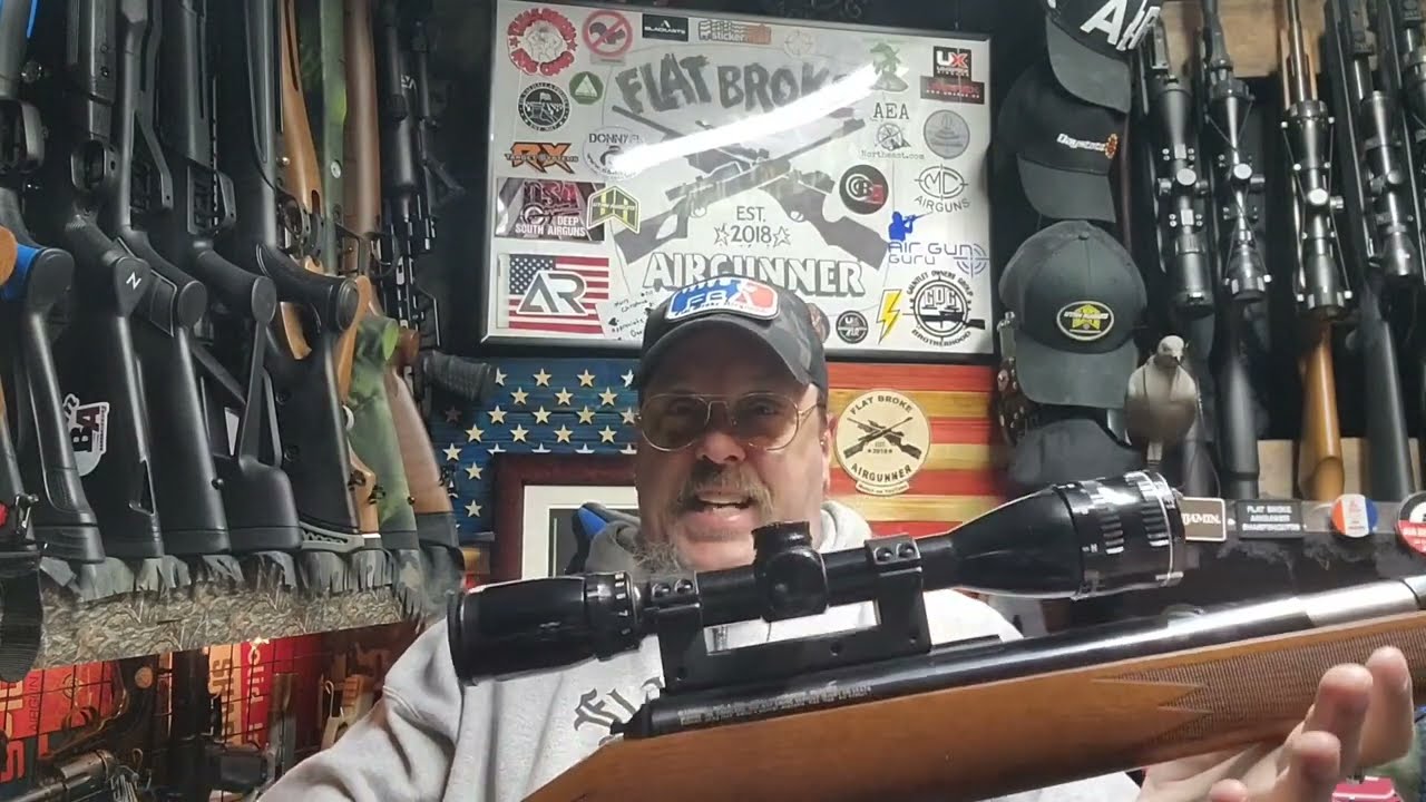 SHOTS & REVIEW OF THE DIANA 460 MAGNUM UNDER LEVER AIRGUN!