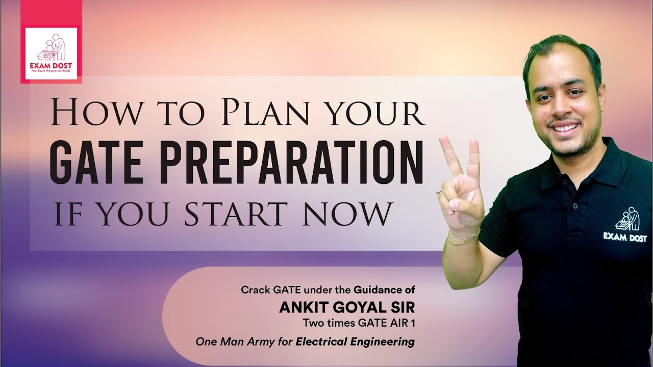 How to plan your GATE preparation if you start now? | Best Strategy | GATE 2024 | Ankit Goyal
