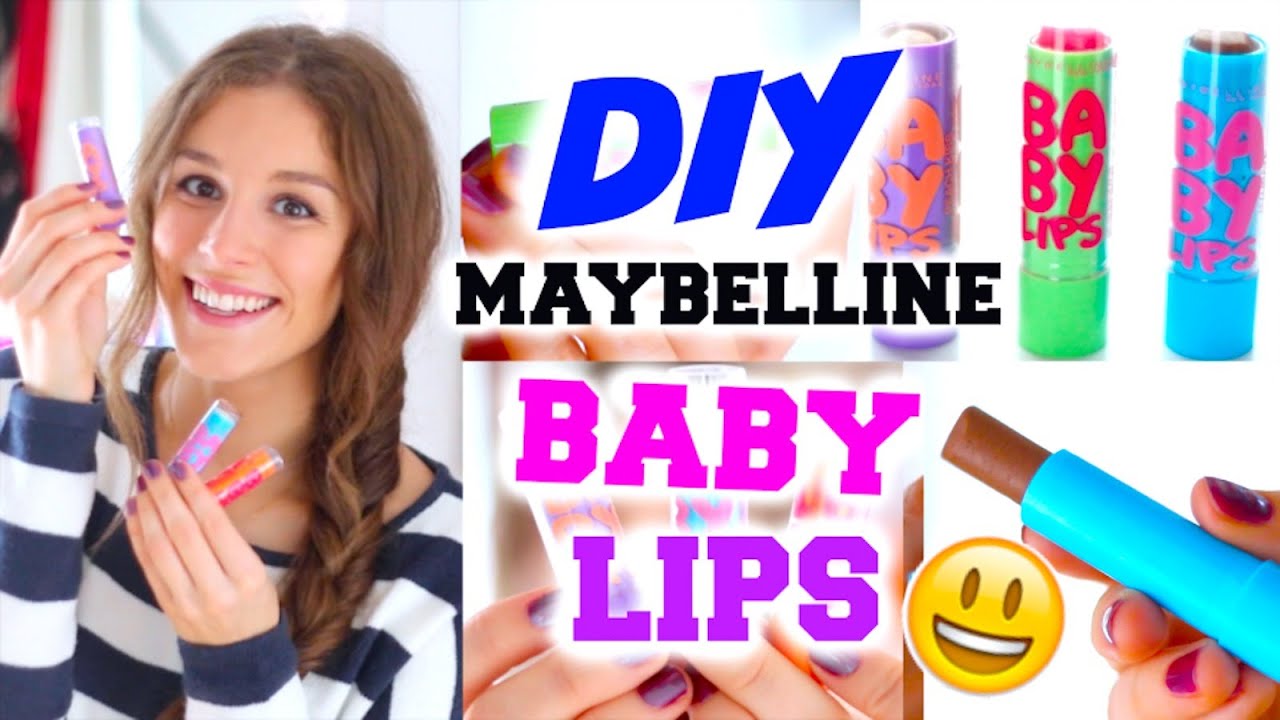 DIY MAYBELLINE BABY LIPS ♡ mit Nutella, Glitzer oder Pumpkin Spice! BarbieLovesLipsticks