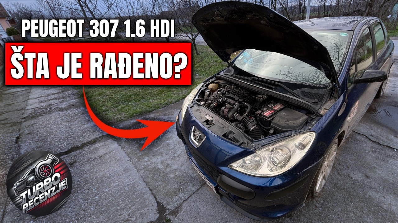Peugeot 307 1.6 HDi – stanje nakon godina vožnje | Čišćenje filtera & modifikacije