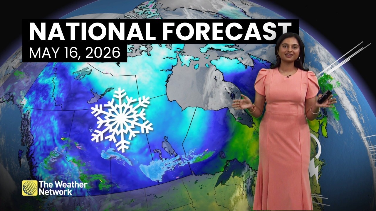 Canada's National Forecast - May 16th, 2026 | #weatheram