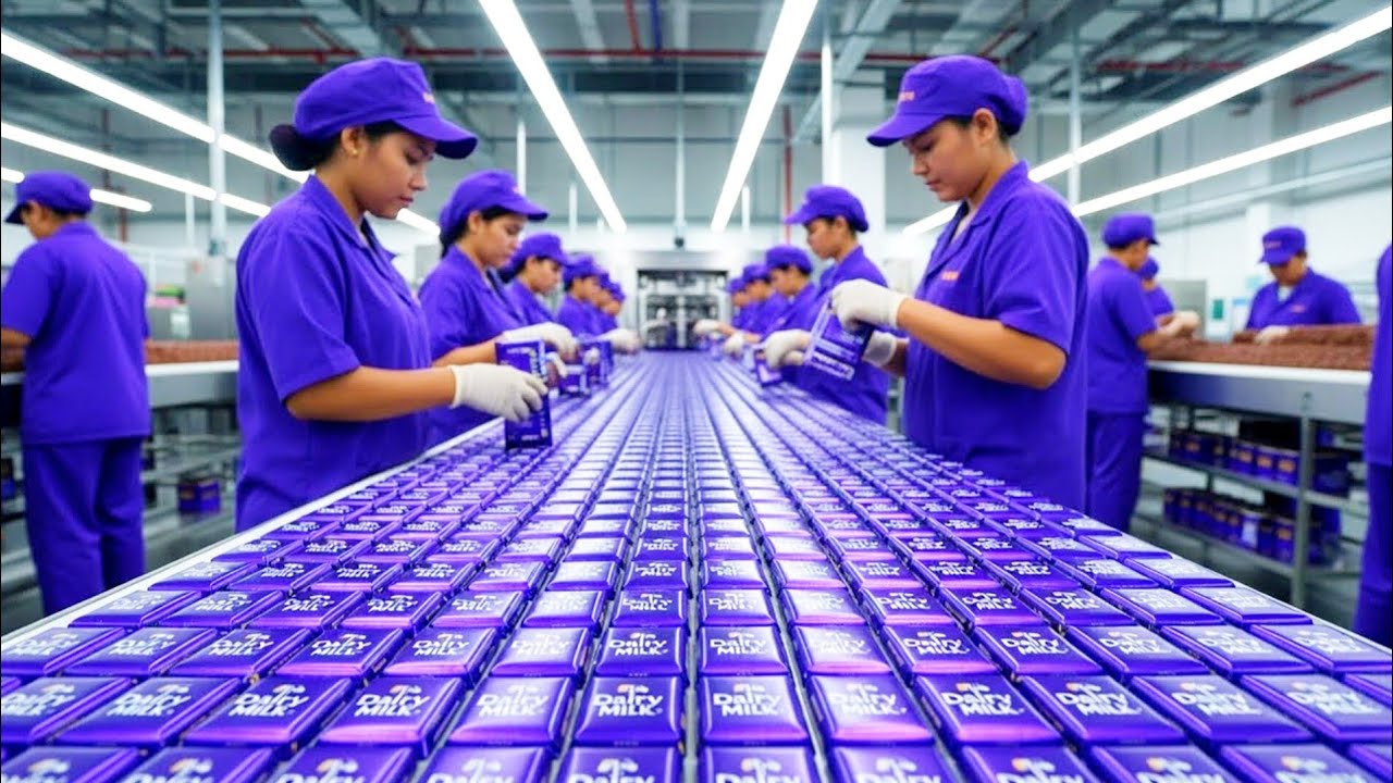 Inside Chocolate Factory 😱 | How Dairy Milk Chocolate Is Made 🍫
