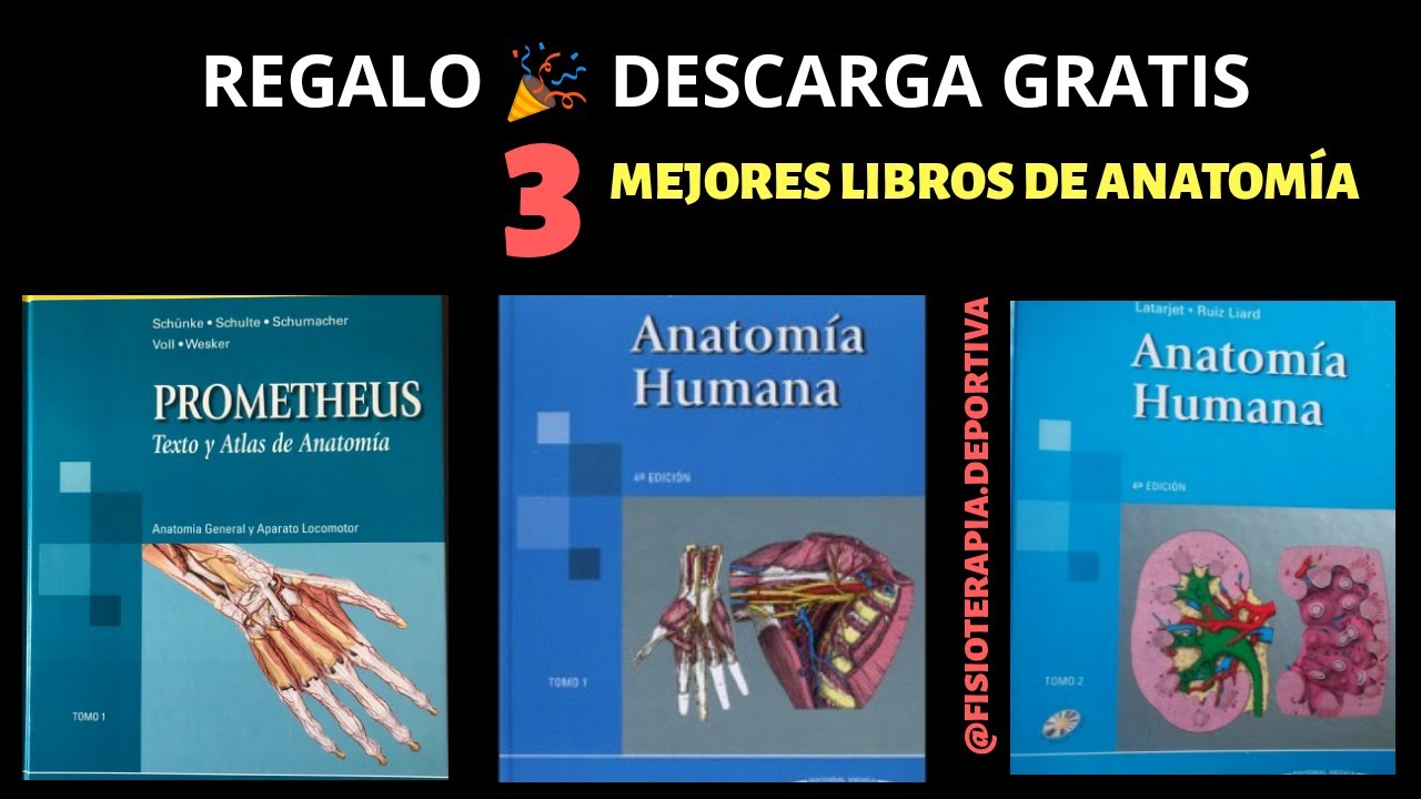 3 Mejores LIBROS DE ANATOM&Iacute;A HUMANA (PDF para descargar GRATIS🔥)
