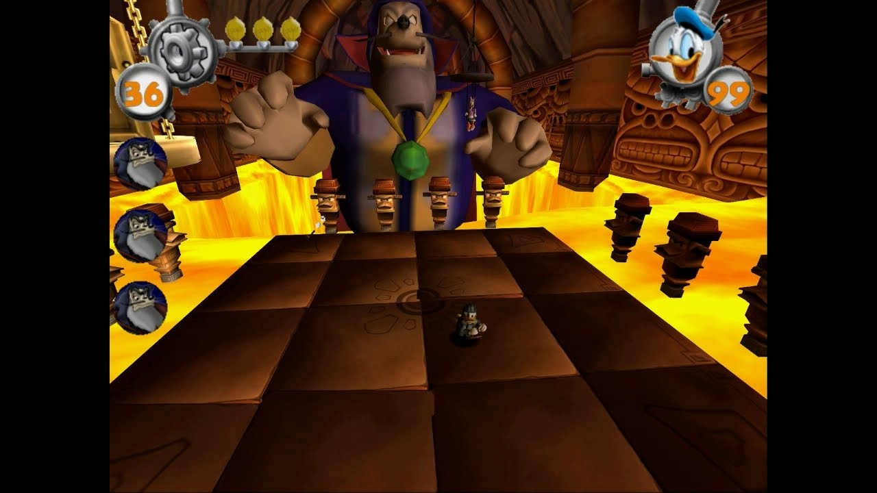Ps2 - Disney's Donald Duck Goin' Quackers - Longplay 100% All Golden Threads,All Coins,All Costumes