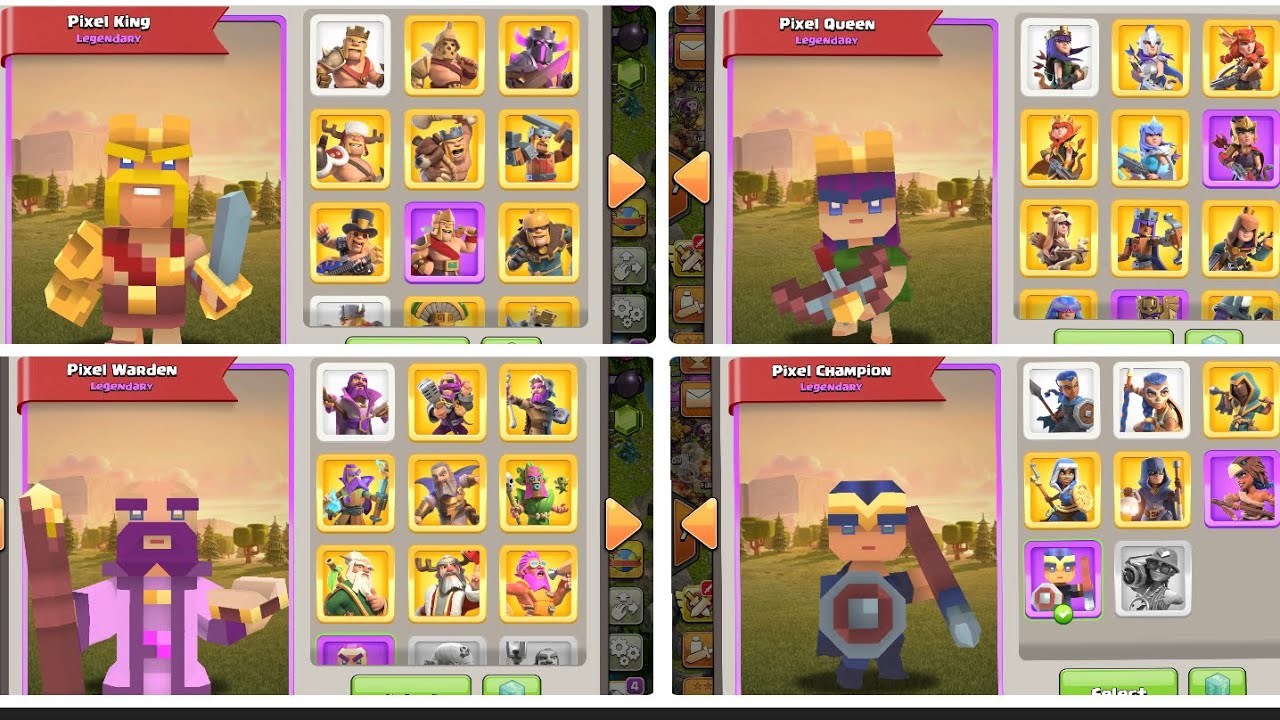 Chill Clash | Clash of Clans 10th Anniversary Hero Skins & Scenery Gameplay