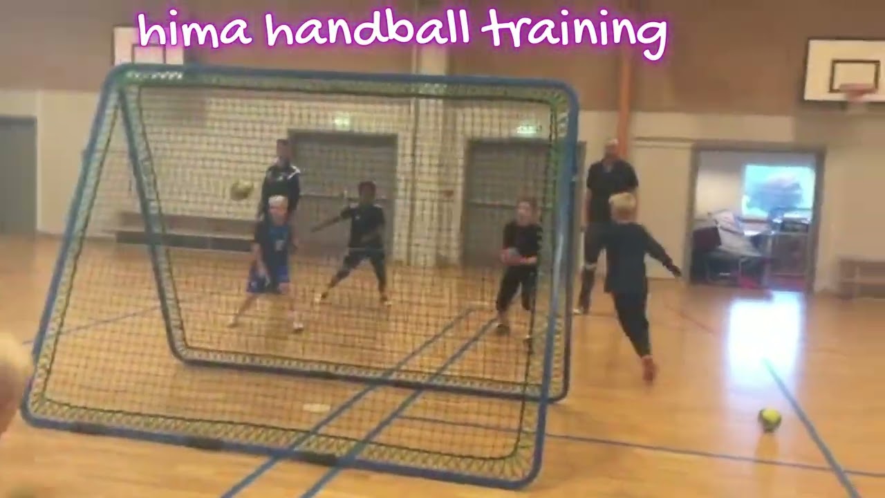 Handball training - 10-12 years- Technique -Throwing and receiving