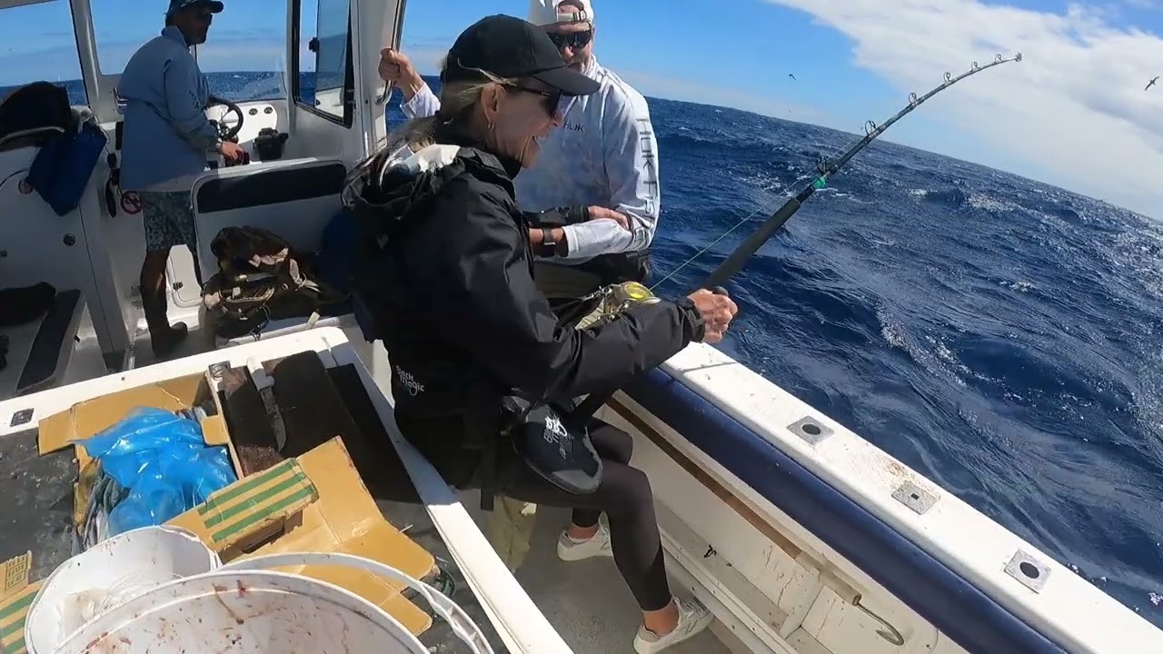 Chasing monster Yellowfin Tuna in South Africa!