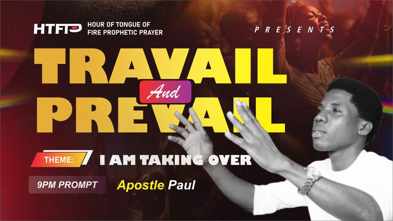 HOUR OF TONGUE OF FIRE PROPHETIC PRAYER// HTFPP// I AM TAKING OVER [ DAY 14 ] 28 FEBRUARY 2026