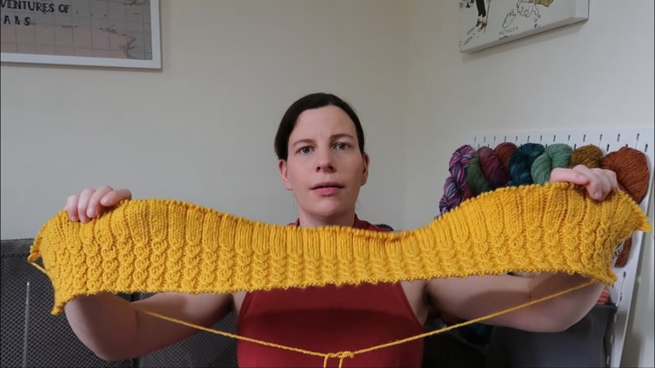 Knitting podcast episode 56 - Knitting slowly and a Big Little reveal