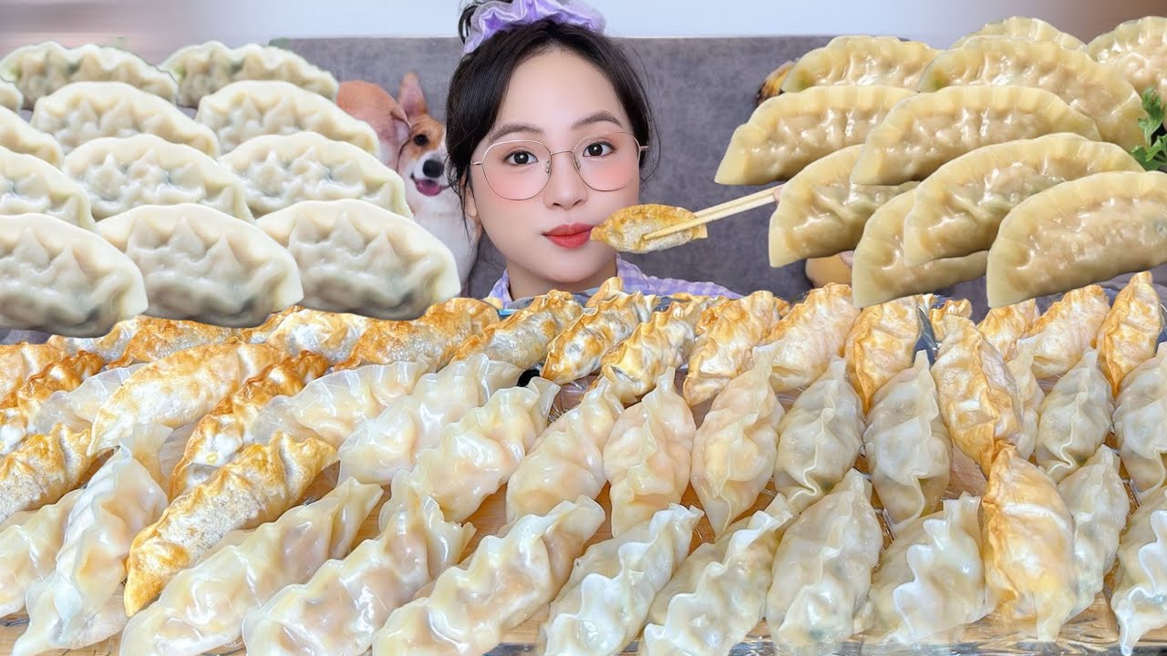 🥟 Thử Thách Mukbang Tất Cả Bánh Mandu Ở Siêu Thị Phần 1| Eat All The Mandu At The Supermarket P1