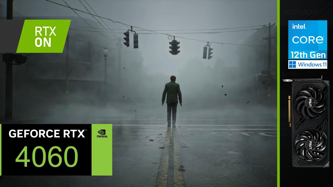 Silent Hill 2 Remake | RTX 4060 | 1080p, EPIC, DLSS, RTX