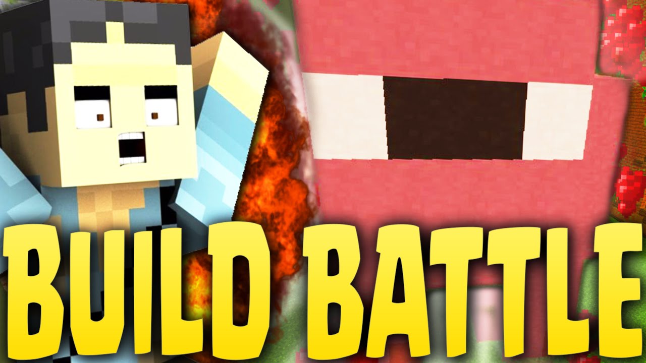 MINECRAFT: BUILD BATTLE - IL MAIALE CICLOPE E IL POLPO SPIAGGIATO!!