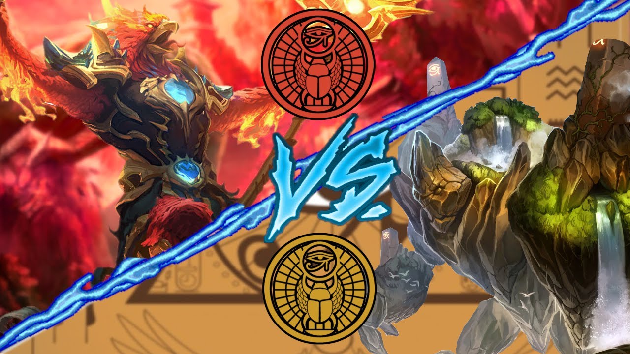 Smite: Stream Sniper Bans Ymir, Only to Meme us with a Geb! | Ra vs Geb