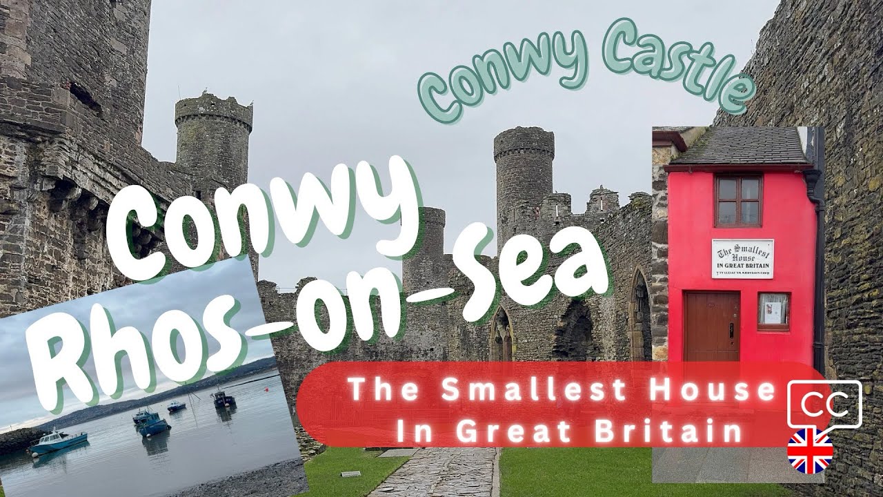 Conwy, Wales: Conwy Castle, Rhos-on-Sea & Smallest House &ndash; jednodniowa wycieczka #travel #castle