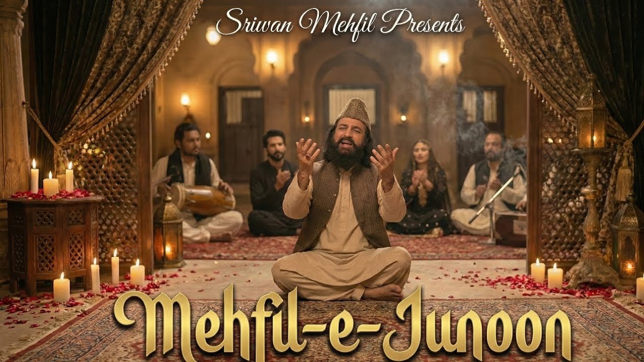 Mehfil‑e‑Junoon - Sufi Song | Sriwan Mehfil #sufisong #mehfil #qawwali #sufimusic 
