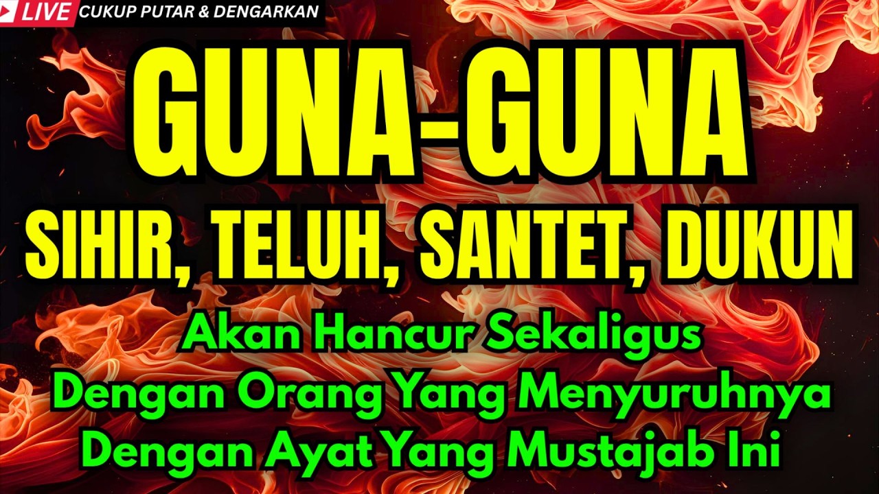ALLAHUAKBAR! RUQYAH DIRI SENDIRI PALING AMPUH, JIN KABUR SEGERA DAN BADAN RINGAN