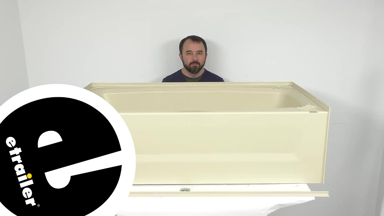 etrailer | Feature Breakdown: Better Bath RV Bathtub