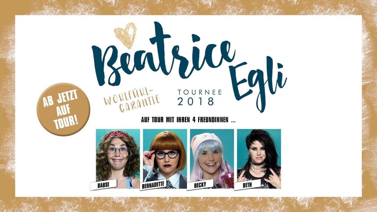 Beatrice Egli - Wohlfühlgarantie - Tournee 2018 - Story & Interview