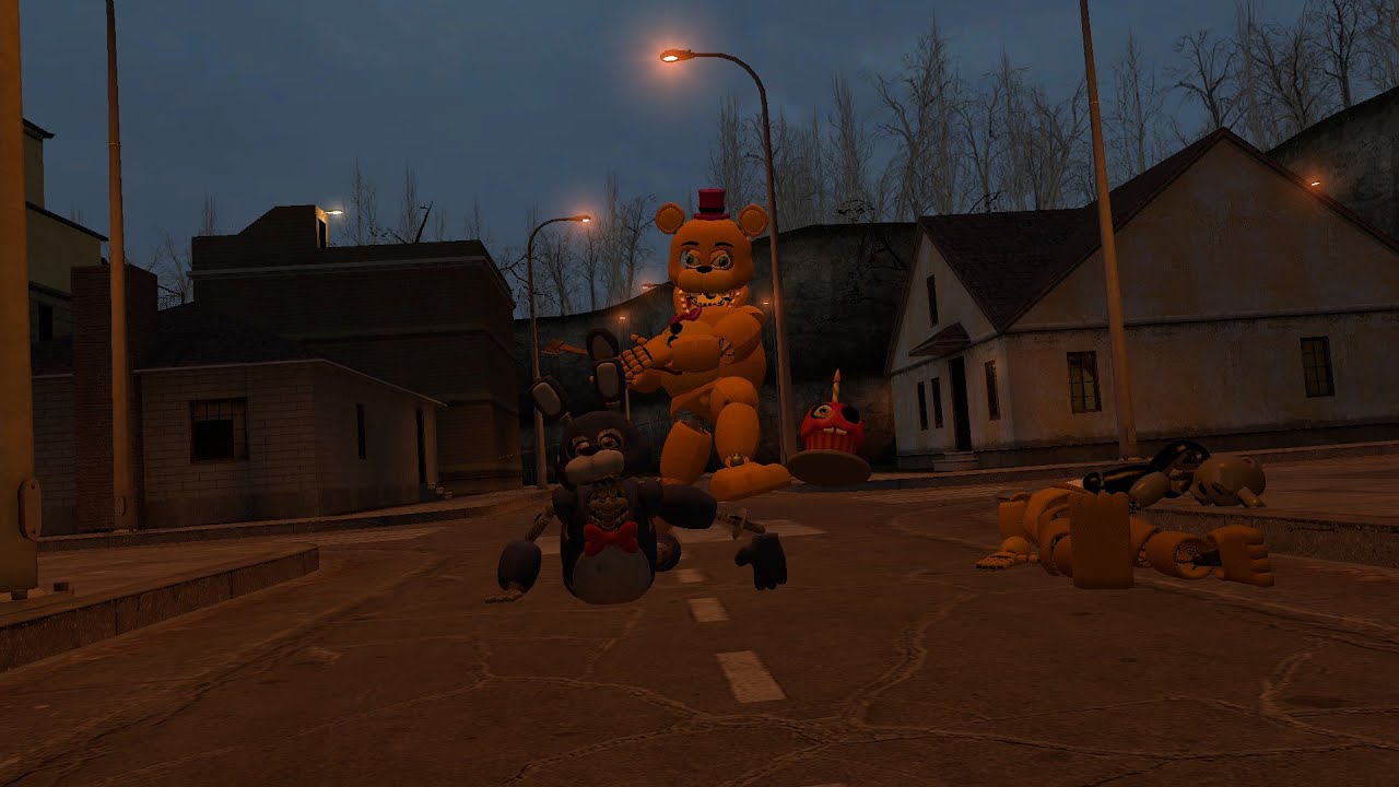[GMOD FNAF] the end of the fazbear house part 2