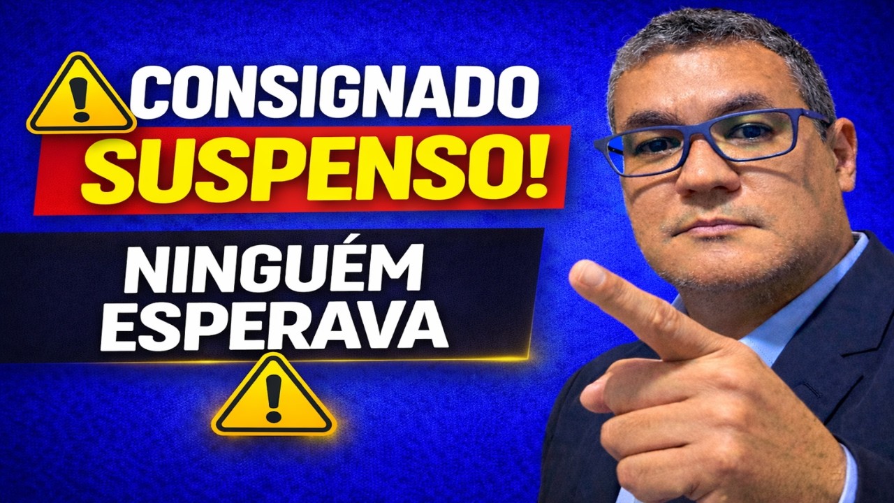 ✅AGORA: Presidente fala sobre SUSPENSÃO dos CONSIGNADOS – Entenda o que está acontecendo !!!🚨