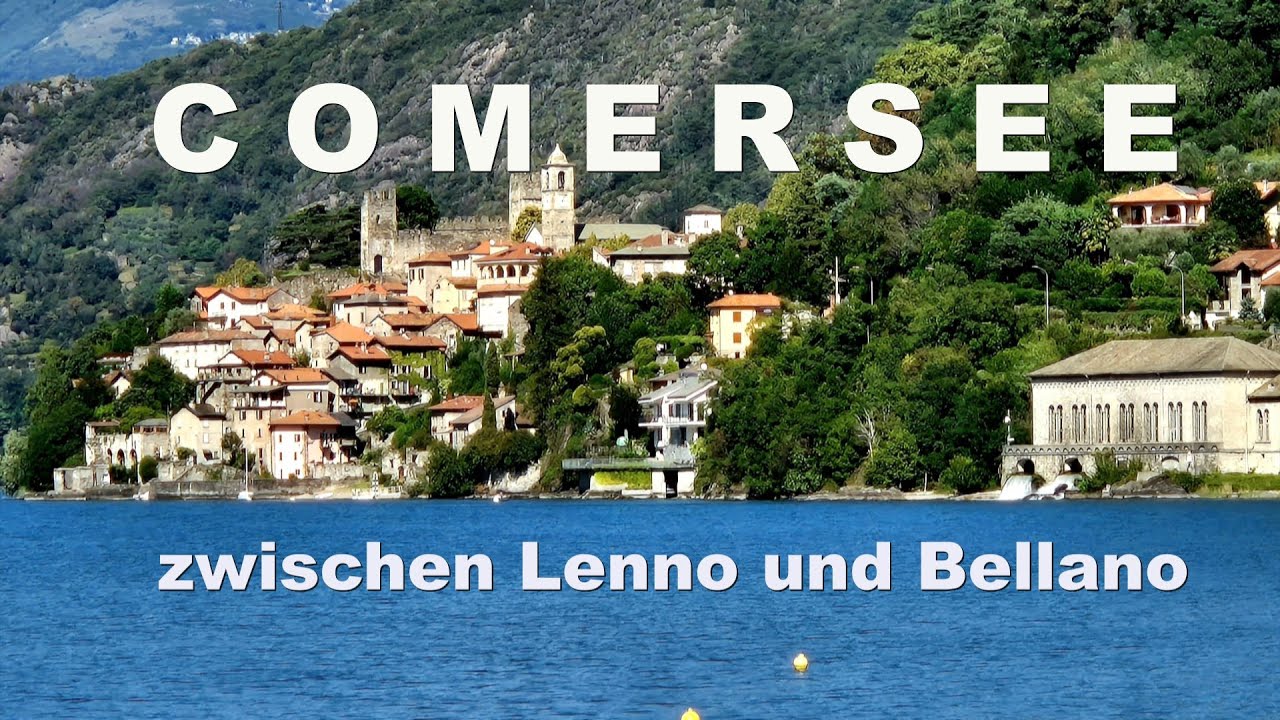 Italien - Comersee zwischen Lenno und Bellano