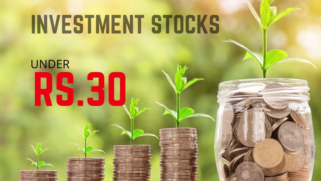 INVESTMENTS STOCKS UNDER RS 30