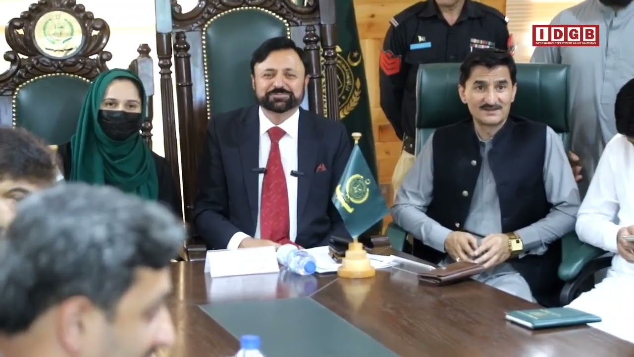 Inauguration Ceremony of Website of Election Commission Gilgit-Baltistan.