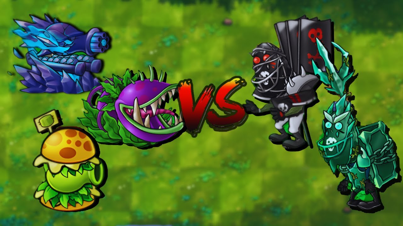 PVZ FUSION - CHALLENGE!!! NEW PLANT BURGER KING vs ZOMBIE RUGBY ATTACKS