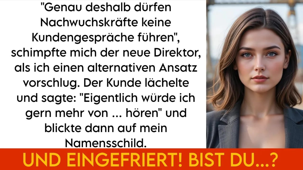 ＂Die neue Direktorin demütigte mich vor Kunden – bis sie die Wahrheit entdeckte＂