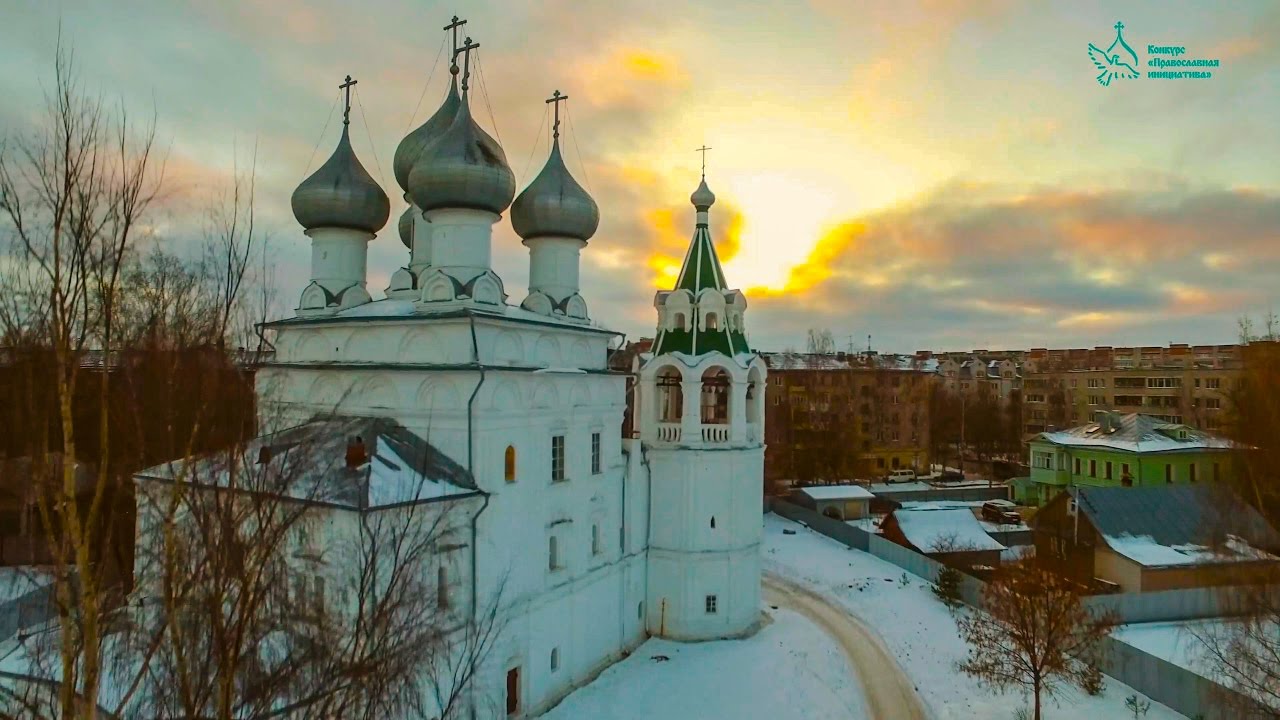 Полеты над Северной Фиваидой. Фильм 17. Храмы центральной части города Вологды