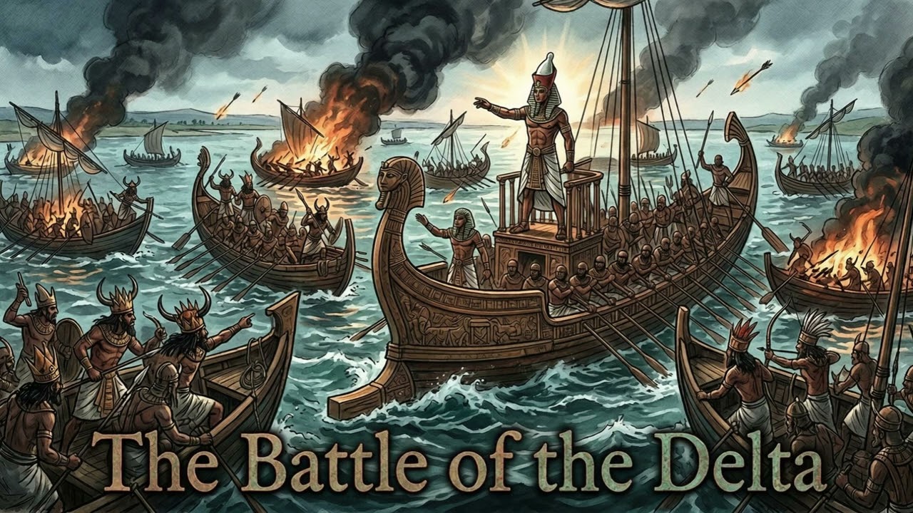 The Bronze Age Apocalypse: How Ramesses III Saved Egypt from Invaders