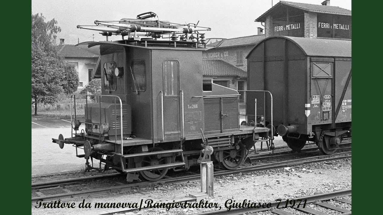 SBB - FFs in bianco e nero / Schwarzweiss