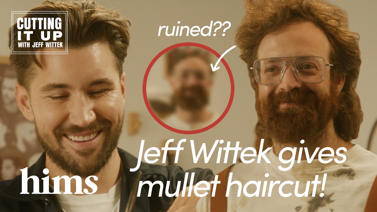 BIOTIN For Hair Growth? Jeff Wittek Gives a Mullet Haircut to Help Hide Hair Loss