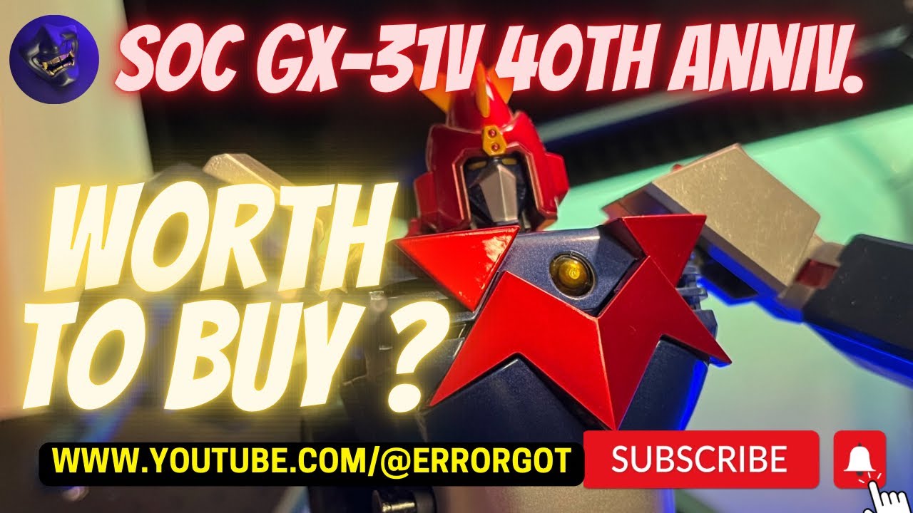 Worth to buy ? SOC GX-31V 40th Anniversary Voltes V