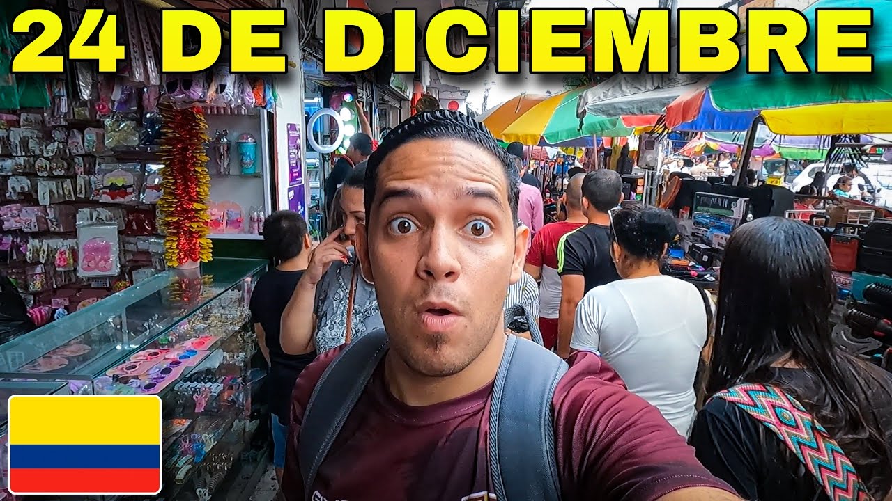 EL CAOS del 24 de Diciembre en las calles de Cúcuta ¿Vale la pena Venir desde VENEZUELA A COMPRAR?