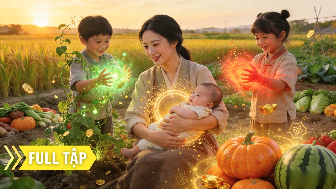 Năm mất mùa đói khát bỗng nhặt được 3 bé con, không ngờ lại là 