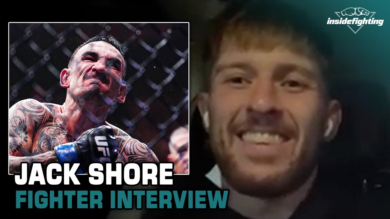 UFC featherweight Jack Shore says Max Holloway can fight for 145 and 155 LB title, talks UFC 301