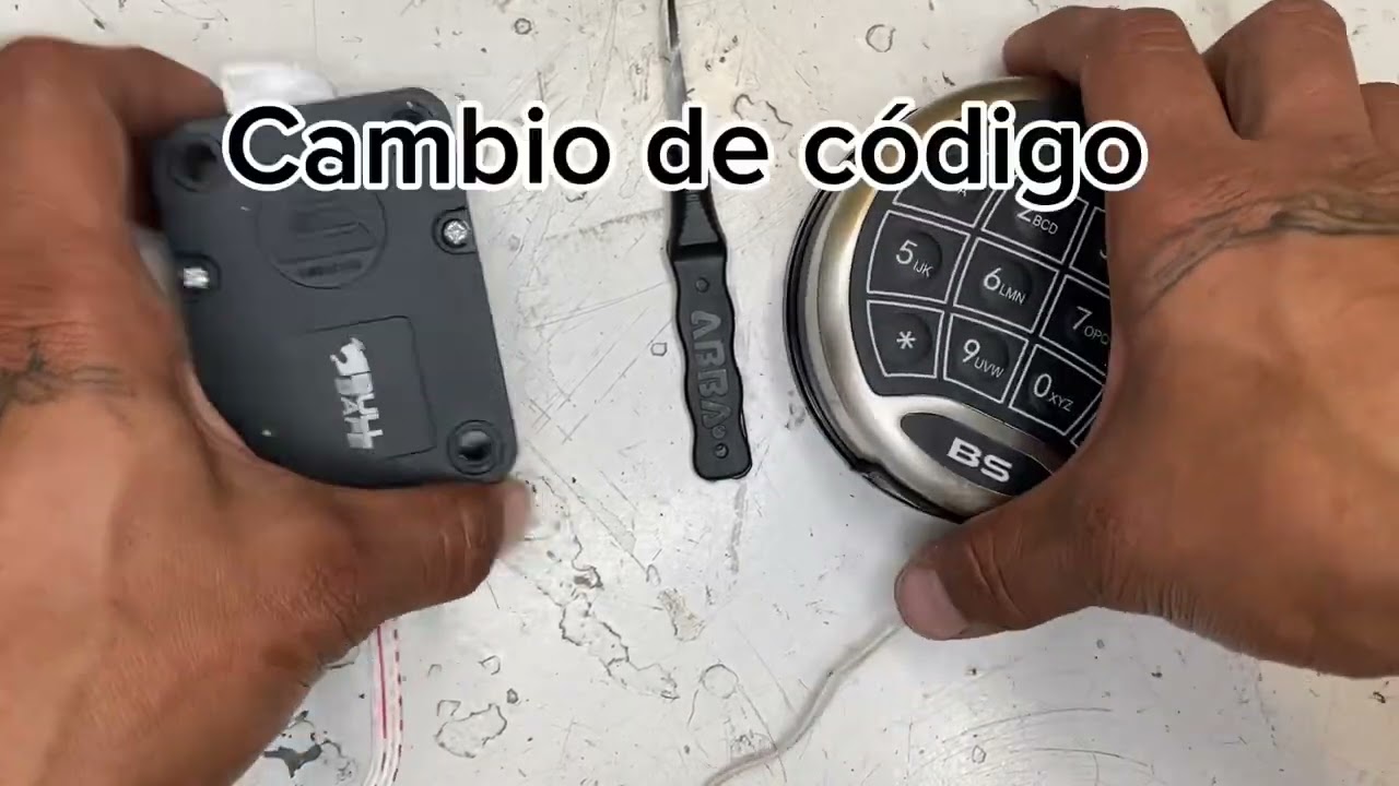 Como reiniciar / restablecer de fábrica cerradura digital para caja fuerte AMBITION -BULL SAFE