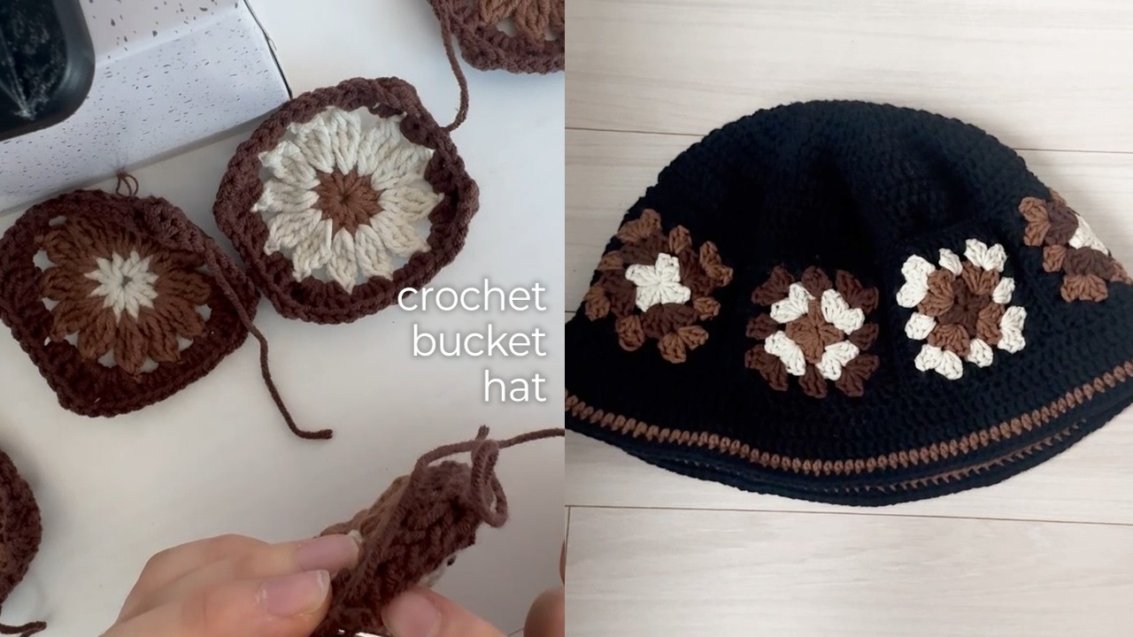 귀여운 모자를 쓰면 기분이 좋아져요 | 모티브 버킷햇