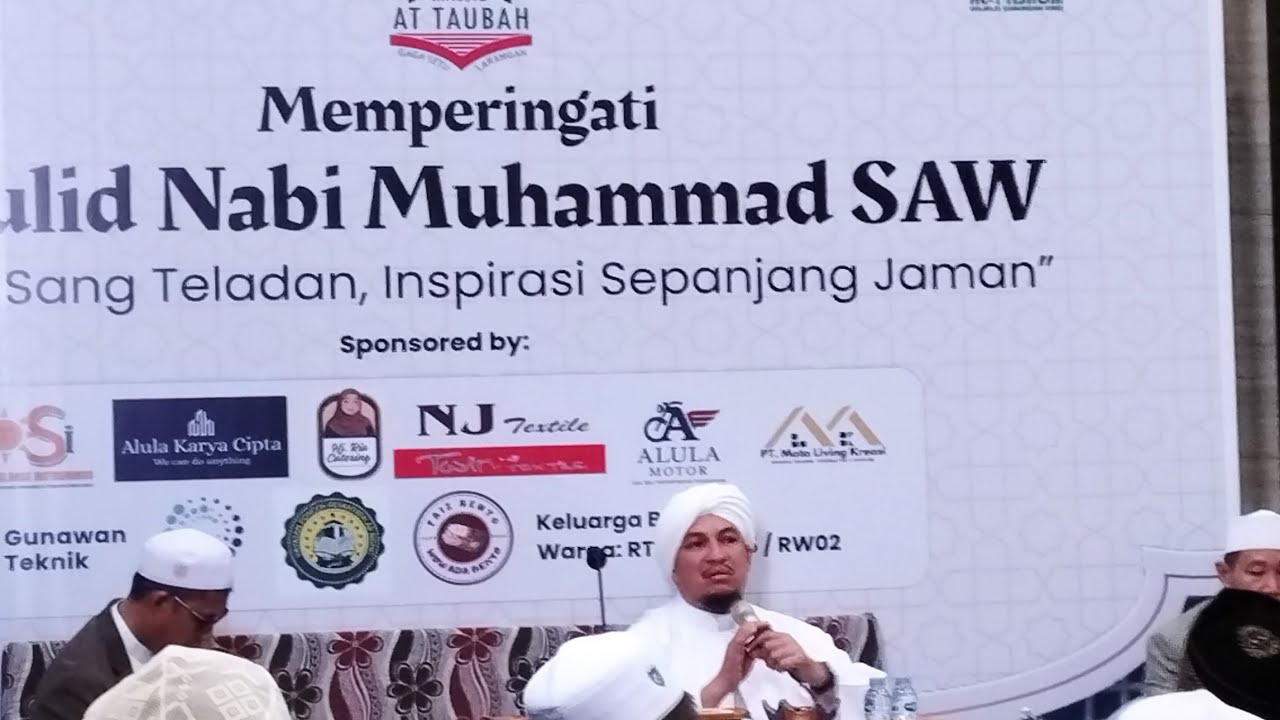 Masjid AtTaubah Gaga Maulid Nabi Muhammad SAW