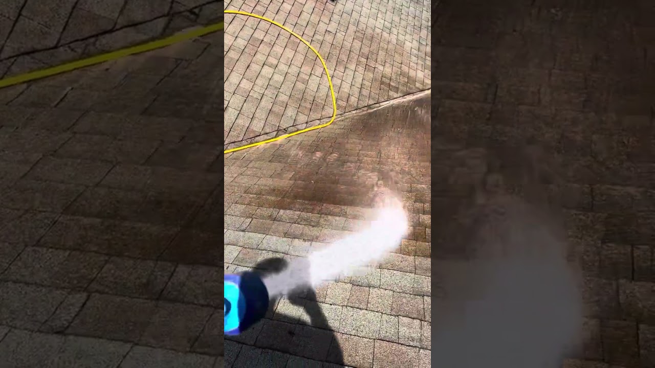 Green ox cleaning shingle roof
